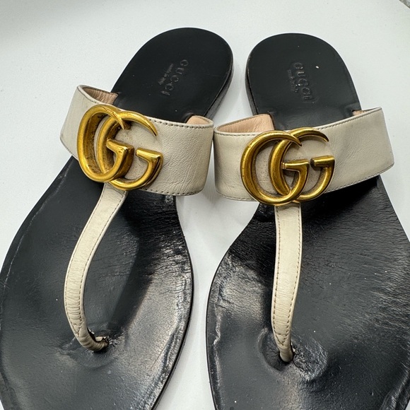 Gucci Women's marmont thong sandals - Picture 8 of 10